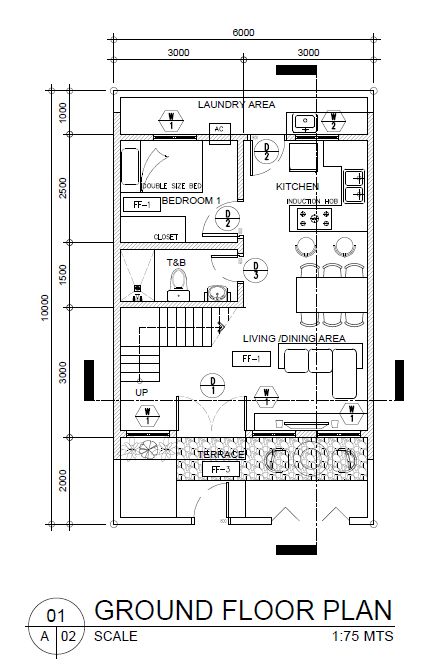 Designing a Modern 2 Storey House on 60sqm Lot - JCVPM Architect 60 Sqm House Design Floor Plans, 60 Sqm House Design 2 Storey, 200sqm House Design 2 Storey, 60sqm House Design, Floor Plan 2 Storey House, 2 Storey House Design Modern Floor Plans, Plumbing Layout Plan, House Plans 2 Storey, Floor Plan With Dimensions