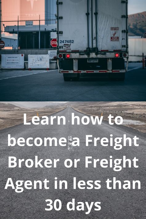 From Not Knowing What a Freight Broker Was to Doing Over $80 Million a Year in Sales...Click the link for more! Freight brokers help shippers that need to move freight from point A to point B by finding a carrier (trucking company) that will haul the freight for slightly less than the shipper is willing to pay them... thus the term BROKER! Freight Broker, Trucking Company, A Year, To Read, Career, How To Become