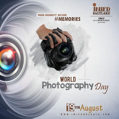 || World Photography Day ||  Capture the moments, share the Memories!! In our comment section, you can share your best capture with us. Happy World Photography Day to all of you.  #Worldphotographyday #photographyday #WPD #moments #memories #richmoments #capture #Capturethemoments #happyWorldphotographyday #shareyourmemories #INIFDSaltlake #INIFDKolkata Happy World Photography Day, Devi Images, Beauty Salon Posters, Devi Images Hd, World Photography Day, Bride Photos Poses, Bride Photos, Radha Painting, Blurred Background Photography