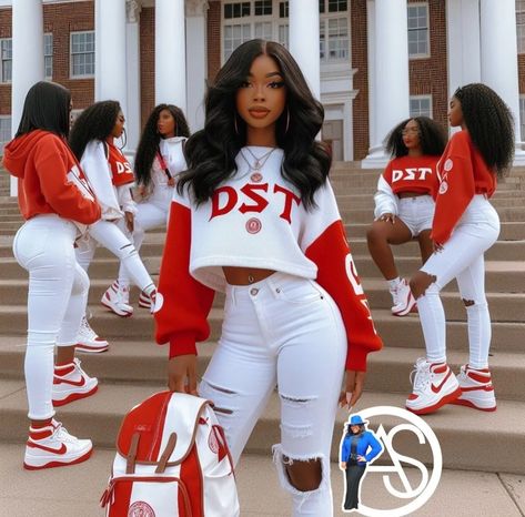 Delta Sigma Theta Outfits Fashion, Delta Sigma Theta Outfits, Delta Sigma Theta Gifts, Delta Girl, Delta Sorority, Graduation Photography Poses, Greek Gifts, Delta Sigma Theta Sorority, Alabama Roll Tide