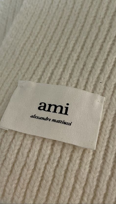 ami, amiscarf, amiparis, scarf, aesthetic, cream, beige, white, creamscarf, knitwear, knitscarf Aesthetic Cream, Scarf Aesthetic, Paris Aesthetic, Ami Paris, Beige Aesthetic, Cream Beige, Knitwear, Paris, Cream