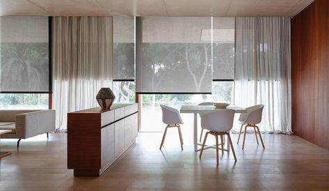 Minimalist Window Treatments, Curtain Detail, Minimalist Window, Window Treatments Ideas, The Shade Store, Shade Store, Shades Blinds, The Shade, Window Coverings