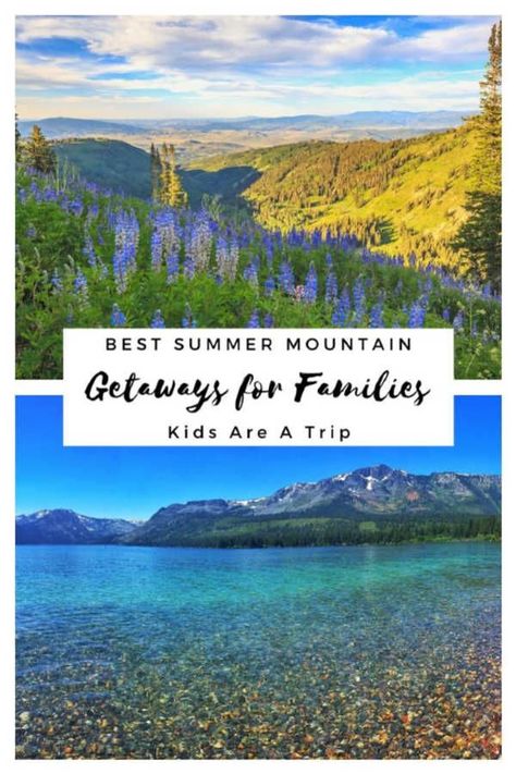 Family Vacation Mountains, Best Mountain Vacations In Summer, Best Mountain Vacations, Summer Mountain Vacation, Nature Vacations, Vacations For Families, Tennessee Waterfalls, Adventure Trips, Vacation 2023