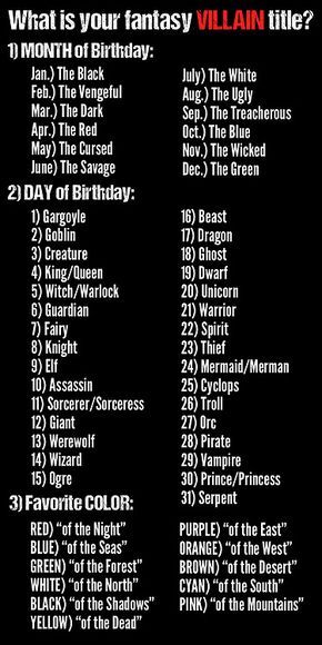 The black creature of the east 🖤🧟‍♀️ Funny Name Generator, Birthday Scenario Game, Meme Names, Scenario Game, Name Maker, Birthday Scenario, Minion Humour, Villain Names, What's Your Name