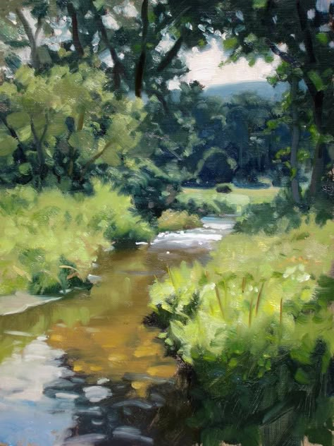 Pictures Of Things, Candid Pictures, Plein Air Landscape, River Painting, Pastel Sec, Daily Grind, Abstract Art Landscape, Paintings I Love, Street Photographers