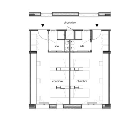 Hostel Room Layout, Dorm Planning, Dorm Room Layouts, University Housing, Hostel Room, Dormitory Room, Rooms With A View, Student Dorm, Individual Space