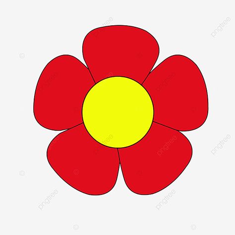 Big Daisy Flowers, Red Flower Illustration, Red Flowers Png, Anchor Stencil, Black Clipart, Red Clipart, Red Christmas Background, Red And Black Background, Clipart Flowers