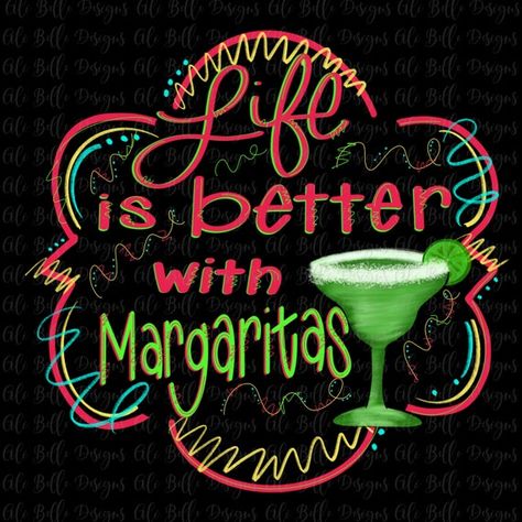 Life is Better With Margaritasmargarita Day Drinking | Etsy Australia Mason Jar Design, Margarita Day, Selfie Wall, Taco Party, Led Board, Drinking Quotes, Scrapbooking Cards, Day Drinking, Party Buffet