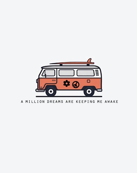 Kombi Van Tattoo, Beach Van Drawing, Camper Van Tattoo, Volkswagen Bus Tattoo, Campervan Drawing, Van Life Tattoo, Vw Bus Drawing, Vw Bus Tattoo, Campervan Tattoo