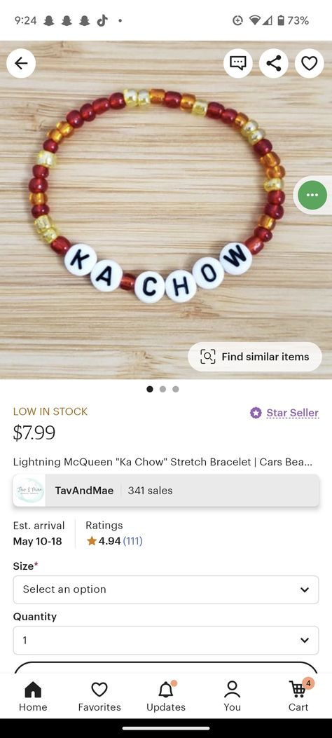 Lightning Mcqueen Bracelet, Disney Bracelet, Diy Jewlery, Clay Bracelet, Clay Bead, Birthday Gifts For Best Friend, Lightning Mcqueen, Bead Bracelets, Disney Cars