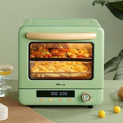 US $196.00 20％ Off | Household Electric Oven Small Cake Baking Making Oven Multifunctional Desktop Mini Cake Oven Bear/DKX-D20N2 Oven Aesthetic, Mini Kitchen Appliances, Things For Car, Mini Toaster, Mini Appliances, Portable Oven, Cake Oven, Accessories For Cars, Car Cute