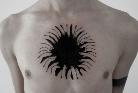 (похожая идея, но с зубами вместо пальцев) Arte Hippy, Blackwork Tattoos, Creepy Tattoos, Dark Tattoo, Design Tattoo, Skin Art, Blackwork Tattoo, Piercing Tattoo, Love Tattoos