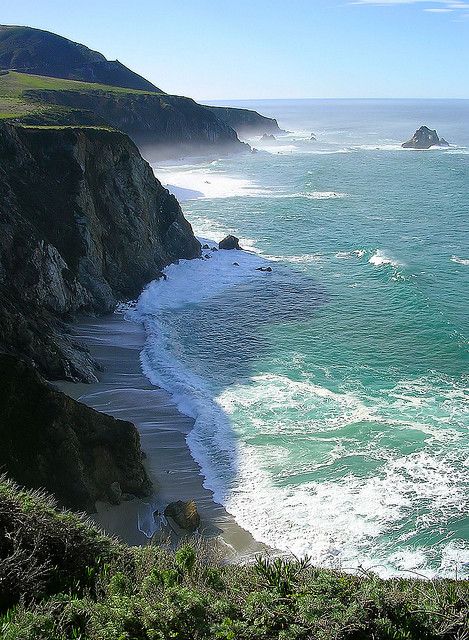 California Pacific Coast Hwy 101 (by Jamie Scearce) Lagoon Iceland, Highway 1, Big Sur California, Pacific Coast Highway, California Coast, Silicon Valley, Pacific Coast, Blue Lagoon, Big Sur