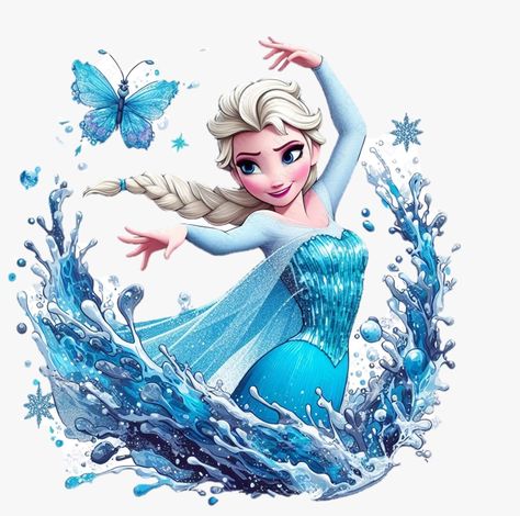 Frozen Sublimation Designs, Frozen Pictures Disney, Elsa Coloring Pages Free Printable, Elsa Artwork, Elsa Frozen Pictures, Frozen Elsa Cake Topper, Frozen Png, Elsa Images, Elsa Frozen 2