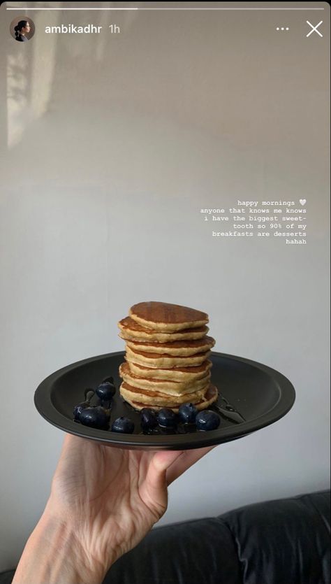 Pancake Ig Story, Breakfast Captions Instagram, Breakfast Instagram Story, Story Captions, Caps Ideas, Food Captions, Snap Ideas, She Quotes, Breakfast Pancakes