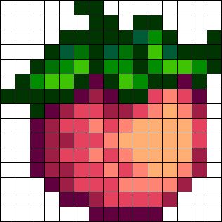 Stardew Valley Food Pixel, Pixel Art Pattern Stardew Valley, Stardew Valley Perler Beads Pattern, Stardew Valley Items Pixel Art, Stardew Valley Kandi Pattern, Perler Beads Stardew Valley, Stardew Valley Hama Beads, Stardew Perler Beads, Stardew Valley Cross Stitch Pattern Free