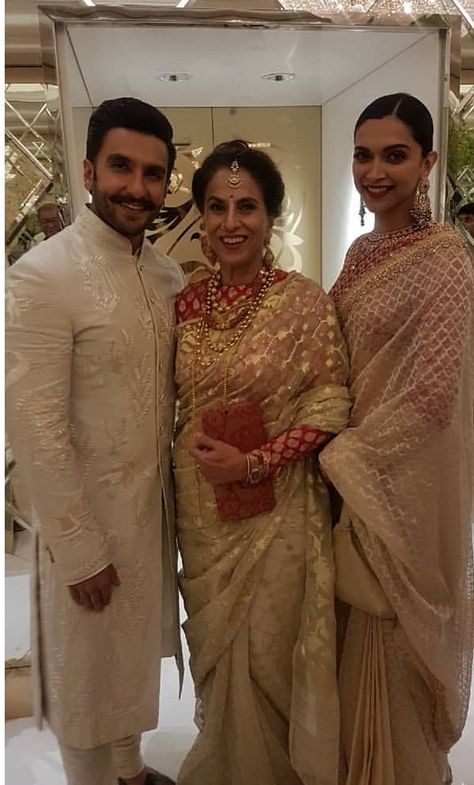 Deepika Padukone And Ranveer Singh, Skin Photography, Isha Ambani, Braided Dress, Groom Dress Men, Deepika Padukone Style, Wedding Of The Year, Wedding Dress Men, Indian Saree Blouse