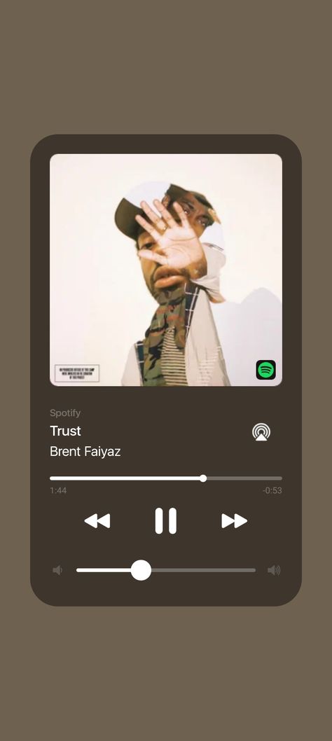 Trust By Brent Faiyaz, Poison Brent Faiyaz Spotify, Trust Brent Faiyaz, Brent Faiyaz Song, Brent Faiyaz Spotify, Brent Faiyaz Music, Baby Brent, Brent Faiyaz, Iphone Music