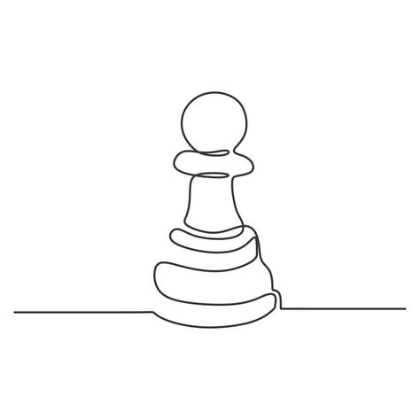 Pawn Tattoo, Chess Tattoos, Thomas Tattoo, Chess Wallpaper, Check And Mate, Chess Piece Tattoo, Chess Tattoo, One Line Drawings, Forearm Band Tattoos