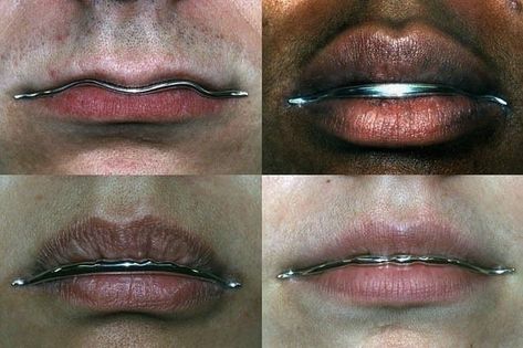 james chester on Instagram: "‘Lip Liner’ by Anika Smulovitz, 2003" Feed Insta, Lip Liners, Nose Rings, Figure It Out, Lip Liner, Jewelry Inspiration, Piercings, Halloween Face Makeup, Jewelry Design