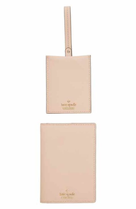 Kate Spade Luggage, Smart Gift, Passport Case, Globe Trotter, Luggage Tag, Luggage Tags, Kate Spade New York, Travel Luggage, Travel Accessories