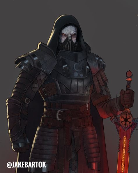 Jake Bartok (@JR_Bartok) / Twitter Sith Apprentice Art, Star Wars Sith Concept Art, Sith Oc, Star Wars Dark Empire, Sith Lord Concept Art, Darth Malgus, Jake Bartok, Star Wars Sith Lords, Star Wars The Old Republic Sith