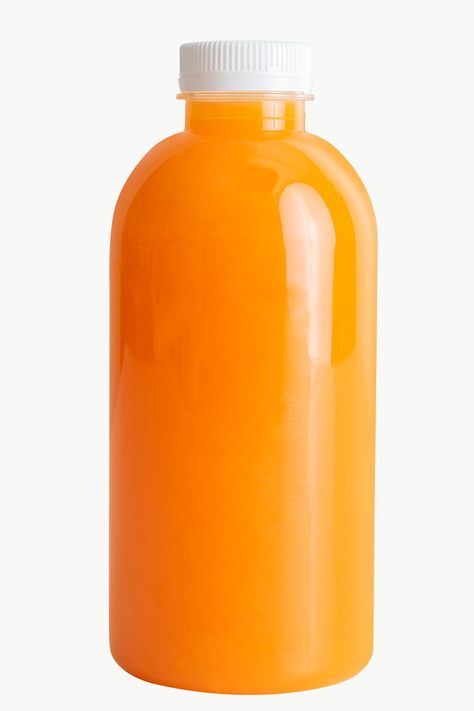 Juice In Bottle, Orange Juice Bottle, Organic Orange Juice, Bottle Png, Bottle Drink, Orange Drinks, Juice Bottle, Thai Tea, Juice Bottles