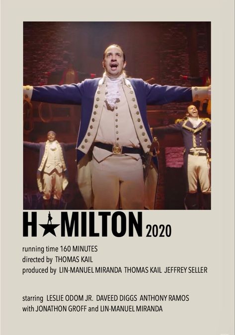 Hamilton Minimalist Poster, Hamilton Movie Poster, Hamilton Prints, Hamilton Movie, Musical Theatre Posters, Polaroid Movie Poster, Musical Wallpaper, Hamilton Poster, Movie Character Posters