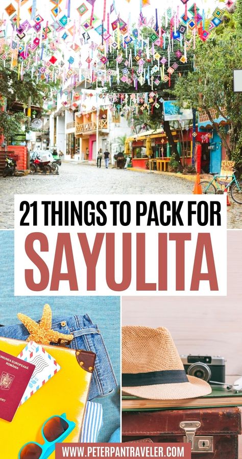 21 Things to Pack for Sayulita Sayulita Mexico Outfits, Sayulita Mexico Hotels, What To Wear In Mexico, Mexico Beach Outfits, Mexico Life, Mexico Packing List, Best Beaches In Mexico, Mexico Outfits, Mexico Vacation Outfits