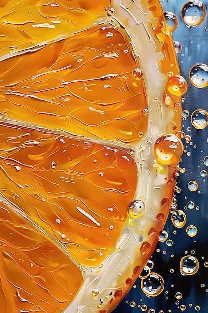 Photo a beautiful showcasing a vibrant o... | Premium Photo #Freepik #photo Money Background, Acrylic Ideas, Juicy Orange, Orange Painting, Orange Slice, Watercolor Pictures, Orange Fruit, High Art, Art Inspiration Painting