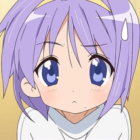 Tsukasa Lucky Star, Tsukasa Hiiragi, Blue Haired Girl, My Interests, Anime Pfp, Lucky Star, Little Sisters, Matching Pfp, Cute Icons