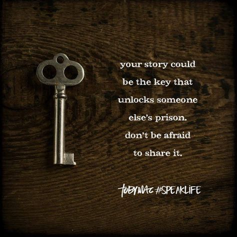 Tobymac Speak Life, Toby Mac, Key Quotes, John Wilson, Old Key, Speak Life, Stock Quotes, Scripture Journaling, Open Letter