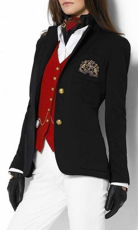 Jacquard Blazer, Equestrian Fashion, Best Casual Outfits, Ootd Inspo, Ralph Lauren Style, Money Aesthetic, Fashion Hacks, Classy Casual Outfits, Stylish Work Outfits