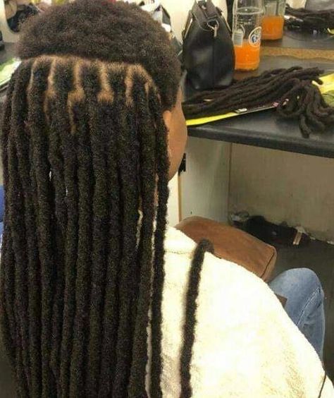 Temporary Locs Styles, Types Of Dreadlocks, Artificial Dreadlocks, Cheetah Bedroom, Temporary Locs, All Back Hairstyle, Temporary Dreads, Box Hair Dye, Hair Dreads