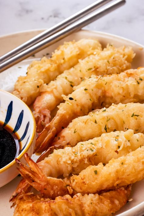 Prawn Tempura, Tempura Prawns, Food Shrimp, I Am Single, Am Single, Shrimp Tempura, Tempura, Box Office, Cute Food