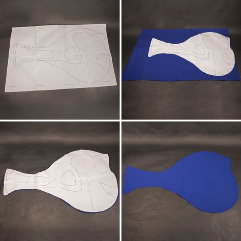 Dori Costume, Diy Dory Costume, Dory Halloween Costume, Dory Costume, Blue Tang, White Spray Paint, Homemade Costumes, Diy Halloween Projects, Finding Dory