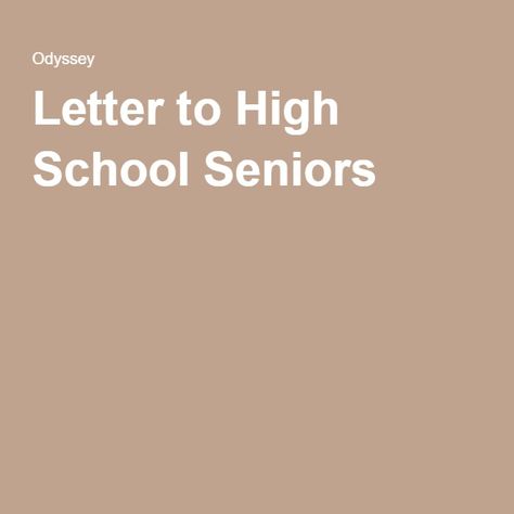 Senior Letters Ideas High Schools, Senior Letters, Graduation Letter, High School Graduation Photos, Letter To Daughter, Senior Ads, College Parents, Graduation Boards, Words Of Advice