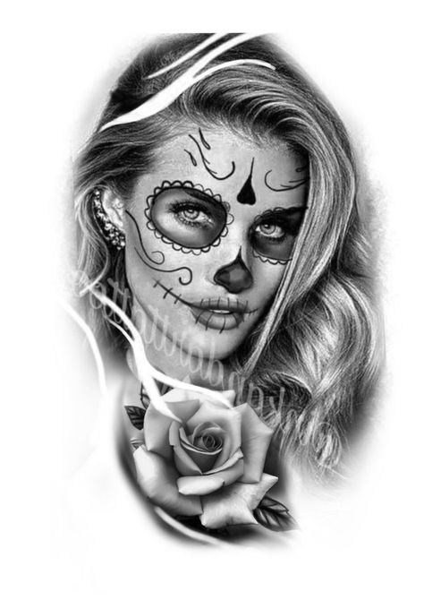 Day Of Dead Tattoo, Dead Tattoo, Chest Tattoo Ideas, Totem Tattoo, Chest Hair, Chicano Style Tattoo, Tattoo Artwork, Aztec Art, Sugar Skull Art