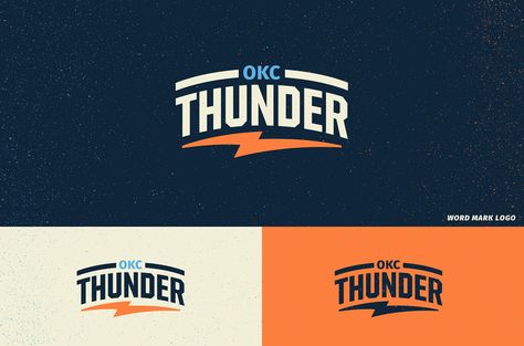 Showcase and discover creative work on the world's leading online platform for creative industries. Aau Basketball, Sport Logo Design, Sport Branding, Inspiration Logo Design, Okc Thunder, Campaign Logo, Logo Redesign, Word Mark Logo, Shirt Design Inspiration