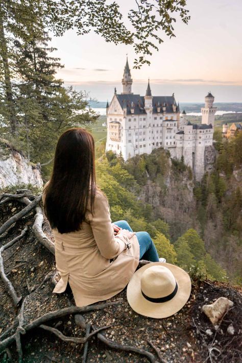 How to Find the Best Neuschwanstein Castle Viewpoints | She Wanders Abroad Neuschwanstein Castle Photography, Castle Neuschwanstein, Castles In Germany, Castle Fairytale, Castle Photography, Castle Germany, Germany Travel Guide, Germany Castles, Neuschwanstein Castle