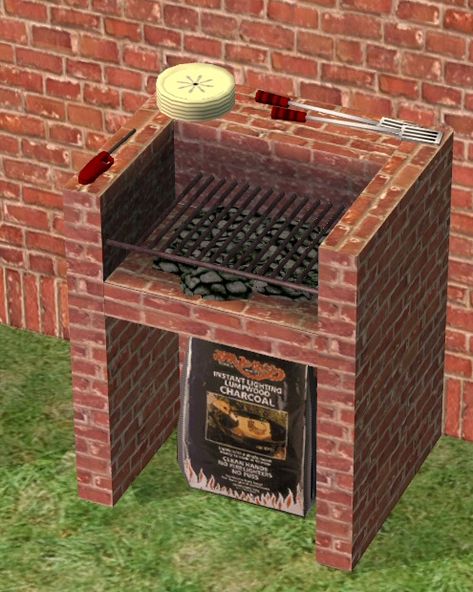 Garden Backyard Ideas, Brick Built Bbq, Backyard Grill Ideas, Brick Grill, Ideas For Small Yards, Brick Bbq, Fire Pit Art, Backyard Ideas For Small Yards, Diy Grill