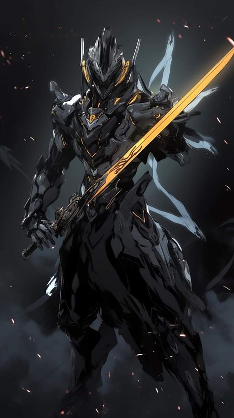 Action Kamen, Oni Samurai, Combat Robot, Anime Knight, Warrior Costume, Futuristic Armour, Warriors Wallpaper, Ninja Art, Battle Armor