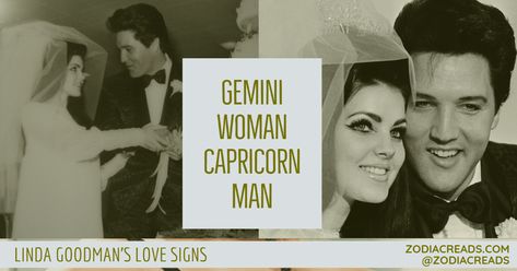 Gemini Woman and Capricorn Man Love Compatibility - Linda Goodman Capricorn Gemini Compatibility, Capricorn Men, Gemini Relationship, Capricorn Relationships, Capricorn Compatibility, Gemini Compatibility, Horoscope Compatibility, Capricorn Love, Gemini Girl