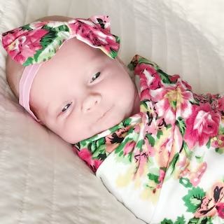 comfymommy - Etsy First Baby Pictures, Floral Swaddle, Personalized Baby Hat, Baby Robes, Stroller Cover, Mommy And Me Shirt, Swaddle Sets, Matching Baby