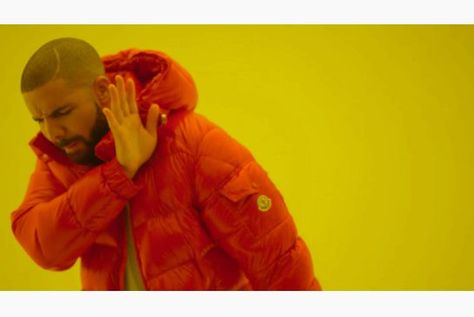 Drake's video for "Hotline Bling" has gone viral, making the red Moncler Maya parka he wears in it a hot winter look. Drake Meme, Drake Hotline, Casual Techwear, Drake Clothing, Drake Photos, Drake Drizzy, Hotline Bling, First Day Of Class, Latest Music Videos