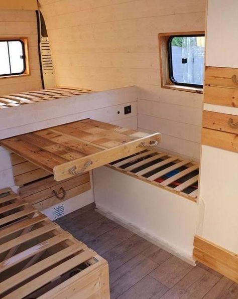 Slide Out Table, Pull Out Table, Caravan Decor, Kombi Home, Van Conversion Interior, Campervan Life, Build A Camper Van, Build A Camper, Van Life Diy