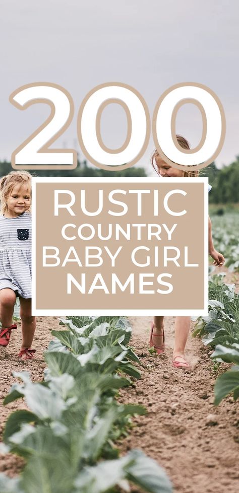 Baby Girl Country Nursery, Country Girl Nursery Ideas, Western Girl Names List, Western Baby Names First And Middle, Southern Girl Names List, Cute Western Baby Names, Western Names Girl, Country Girl Names List, Unique Southern Girl Names