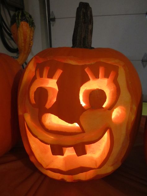 My jack-o-lantern.  Spongebob! Spongebob Pumpkin Carving, Spongebob Pumpkin, Pumpkin Carving Easy, Emoji Sayings, Cute Pumpkin Carving, Pumpkin Ideas, Cute Pumpkin, Creative Activities, A Pumpkin