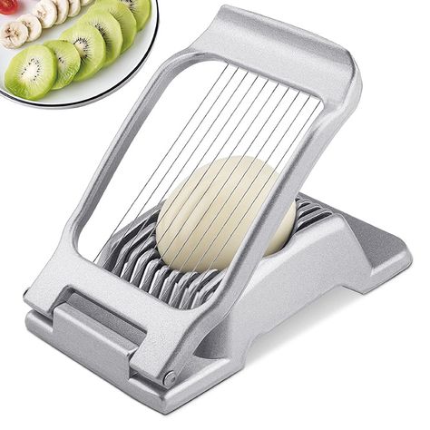 Fruit Garnish, Egg Slicer, Bread Slicer, Box Grater, Perfect Eggs, Strawberry Fruit, Hard Boiled, Hard Boiled Eggs, Stainless Steel Wire