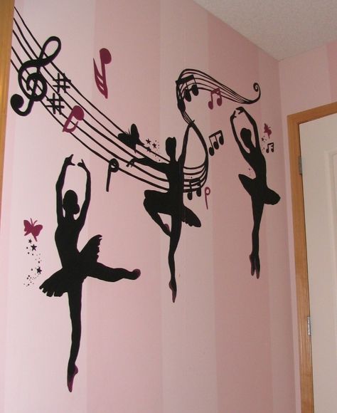 Dance Room Decoration Ideas, Ballet Bedroom Ideas, Dance Room Ideas, Ballerina Bedroom Ideas, Dance Room Decor, Ballet Bedroom, Dance Bedroom, Enchanted Room, Dancing Room